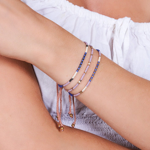Kauai | Japanese Miyuki Seed Bead | Stranded Bracelets